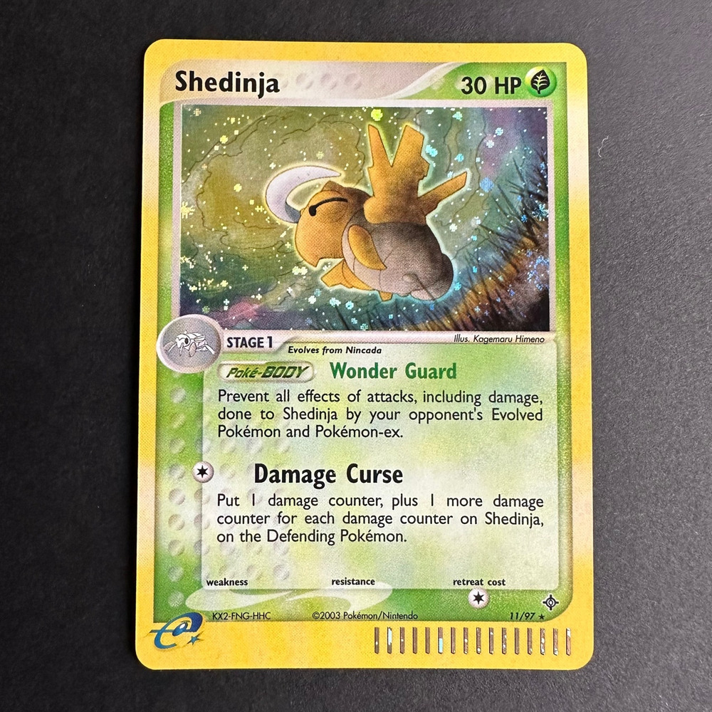 Pokemon TCG Shedinja EX Dragon 11/97 Holo Rare NM